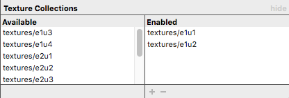 Texture collection editor